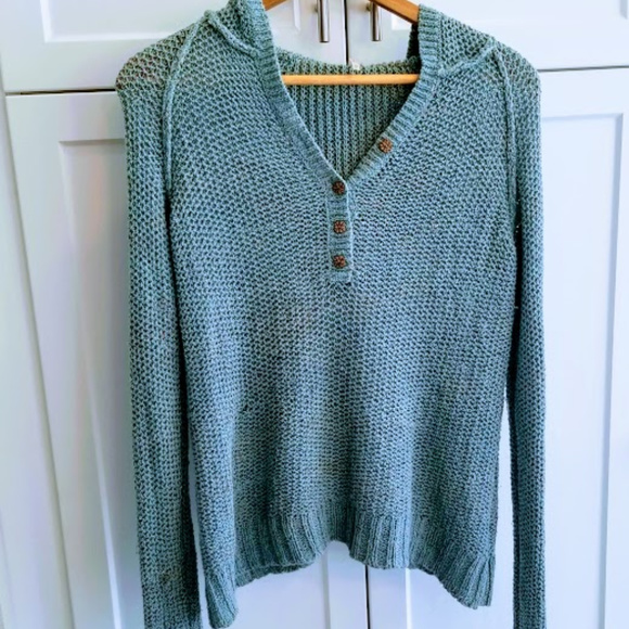 Free People Tops - Free People Distressed Adorable Hoodie